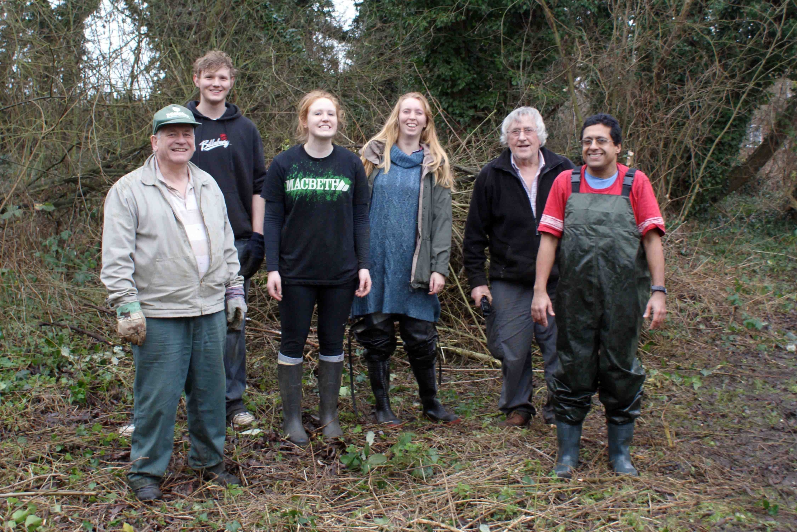 Volunteer task at Northmoor Hill Woods