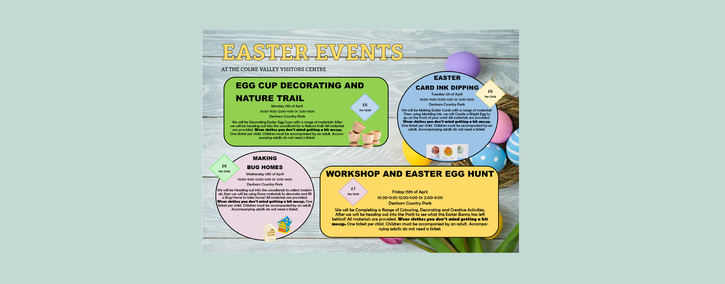 Easter Card Ink Dipping