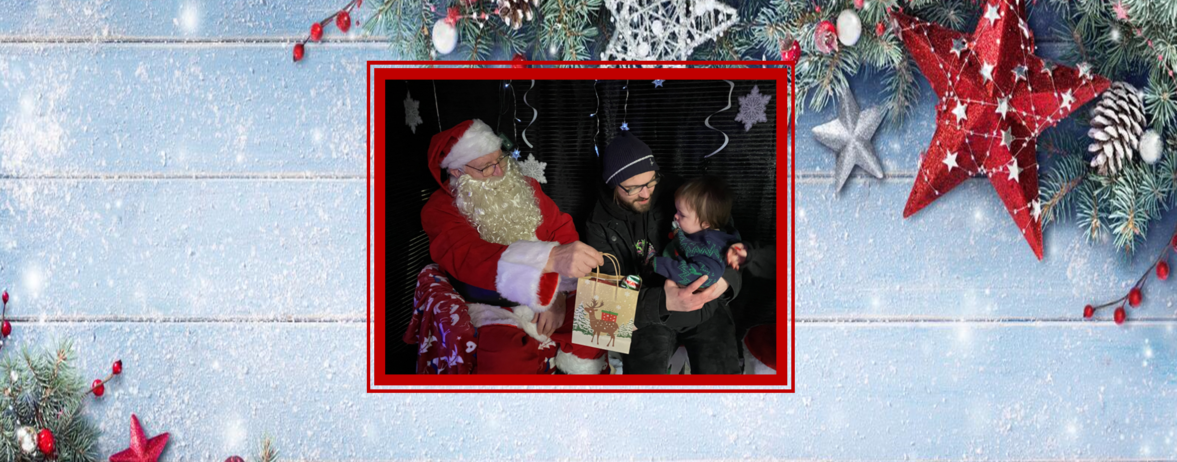 Meet Santa at the Visitor Centre in Denham