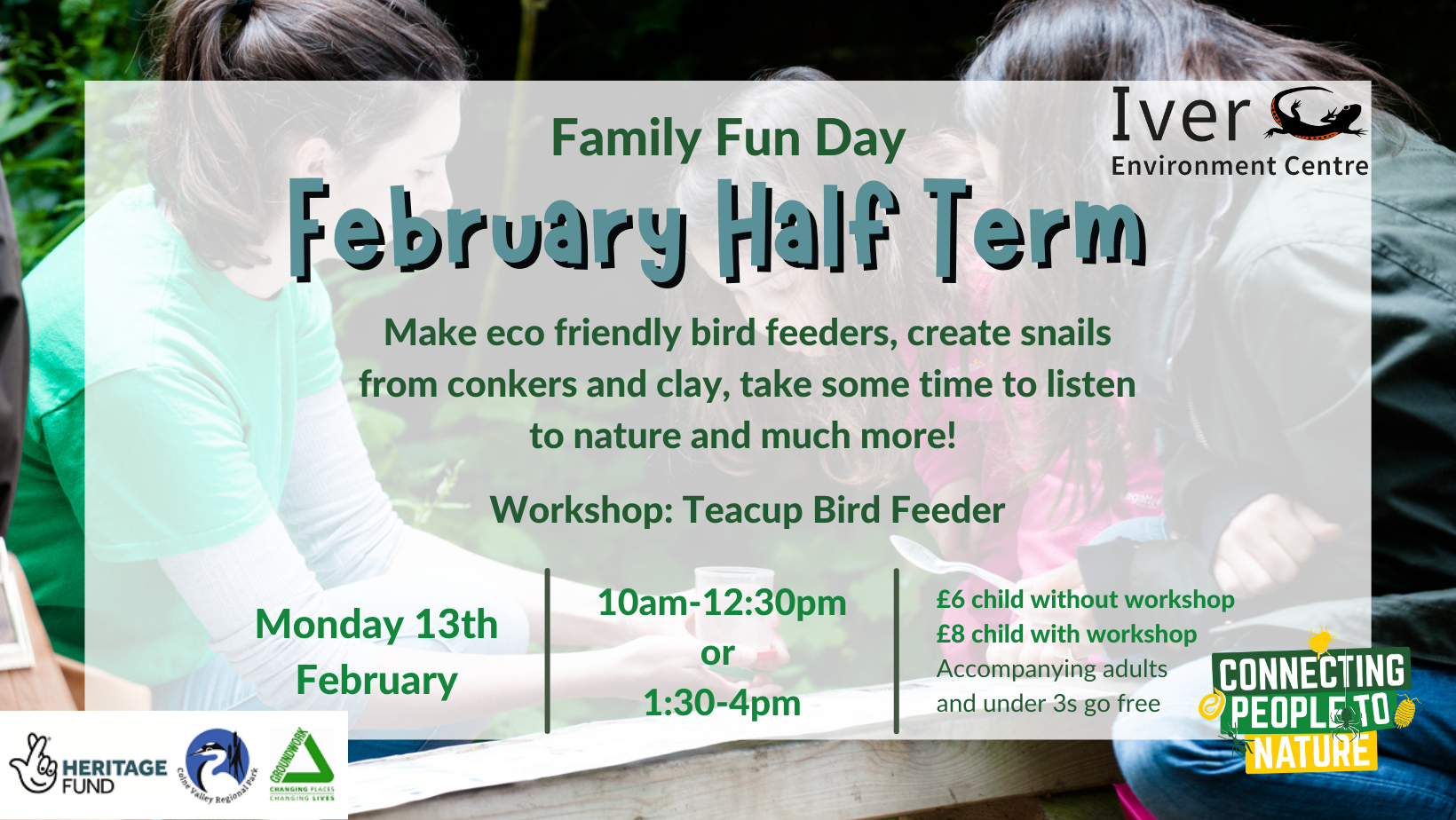 Family Fun Day - February Half Term Iver Environment Centre