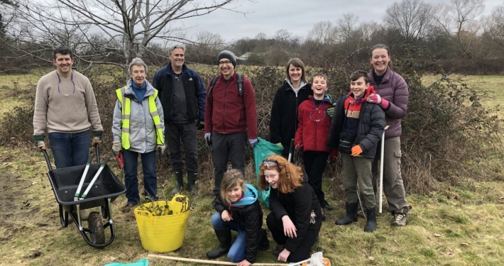 Volunteer Task at Hardings Row Nature Reserve