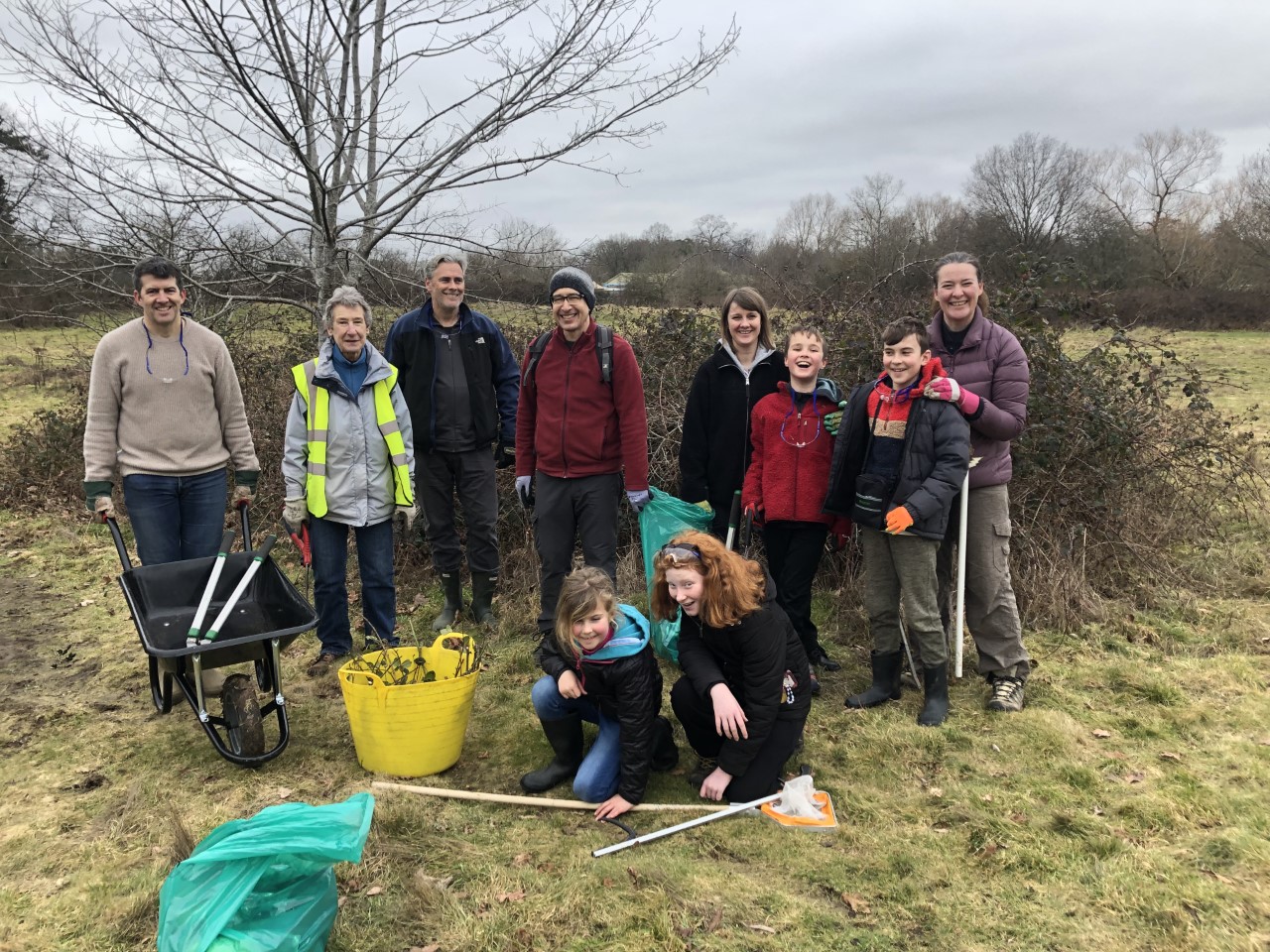Volunteer Task at Hardings Row Nature Reserve