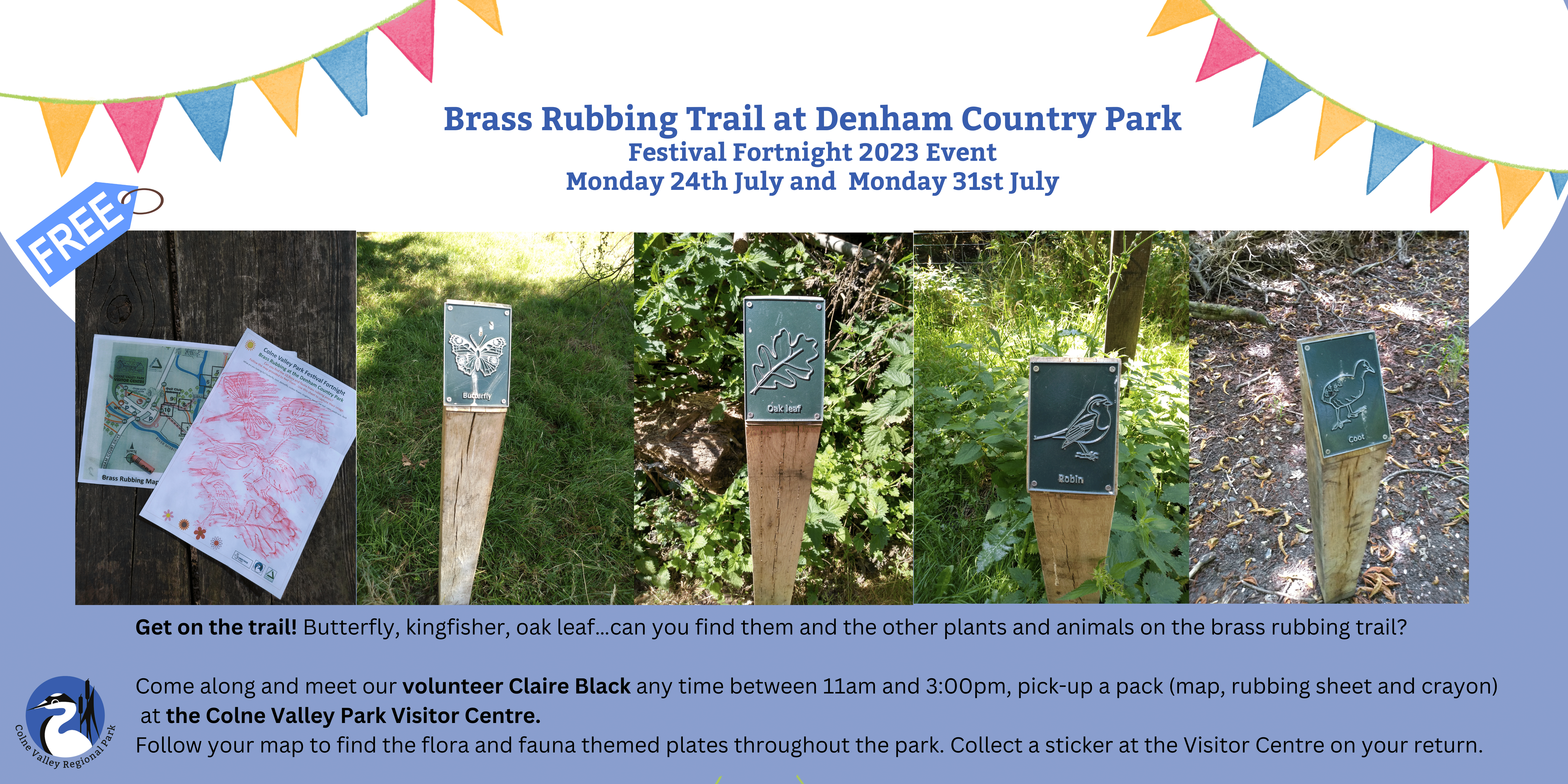 Brass Rubbing Trail at Denham Country Park