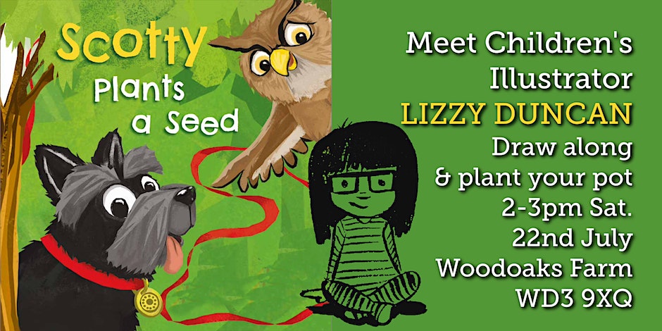 Meet, Draw and Plant a Seed with Children’s Illustrator Lizzy Duncan