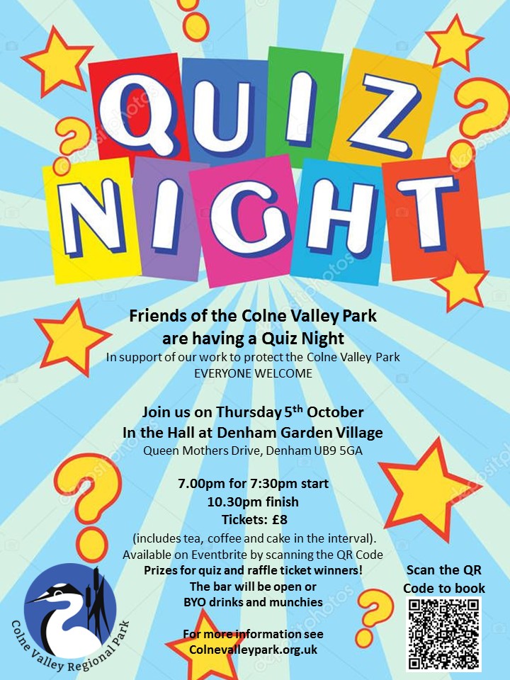 Quiz Night - Friends of the Colne Valley Park