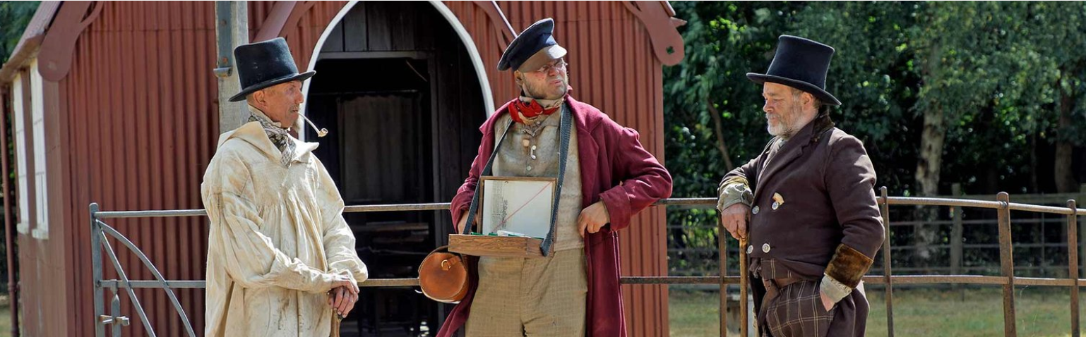 Ragged Victorians living history event at Chiltern Open Air Museum