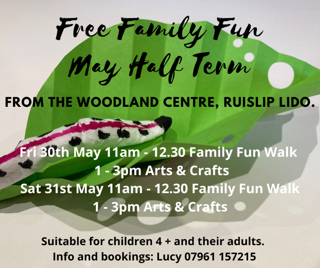 Family Fun Activities at the Woodland Centre Ruislip Lido