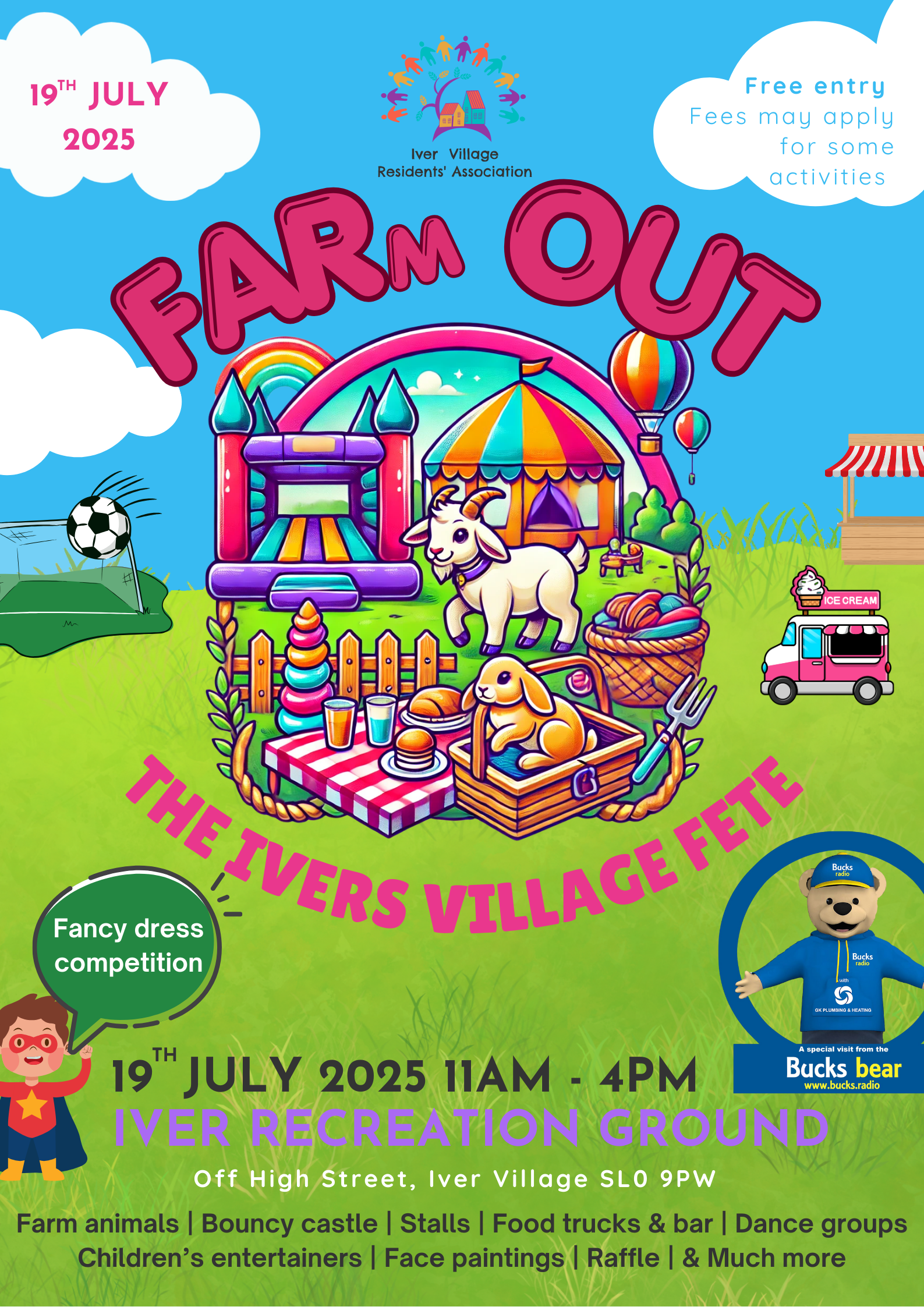 FARM OUT – The Ivers Village Fete