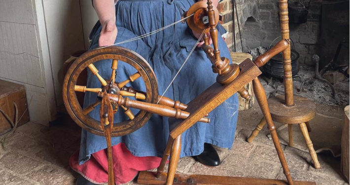 Chiltern Open Air Museum Spinning Demonstrations