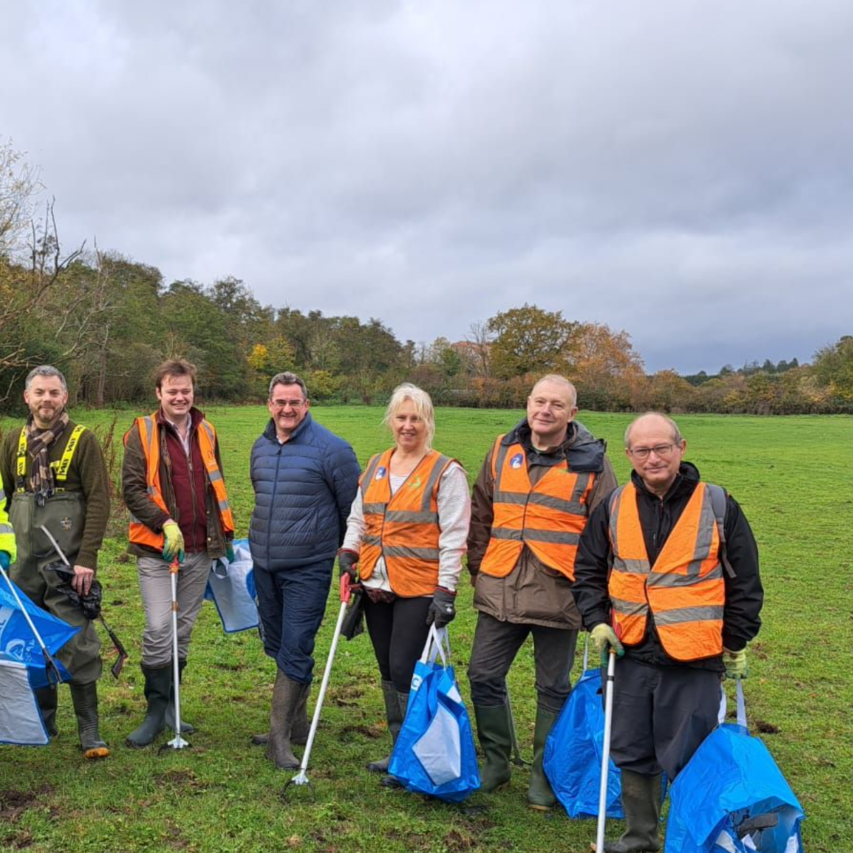 Litter Picking in Fulmer