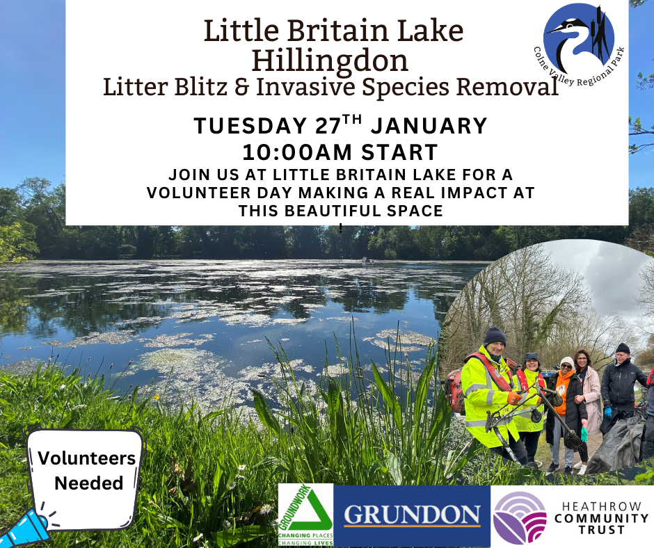 Litter Blitz & Invasive Species Removal at Little Britain Lake