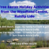 Free family activities in the Woodland Centre at Ruislip Lido