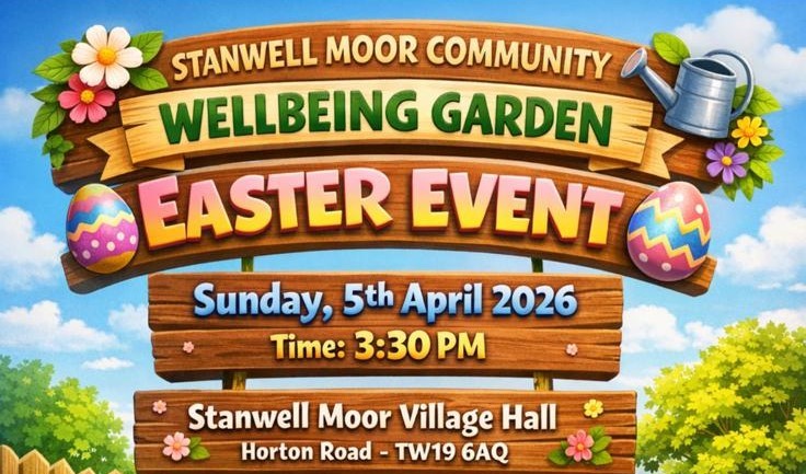 Stanwell Moor Community Wellbeing Garden Easter Event